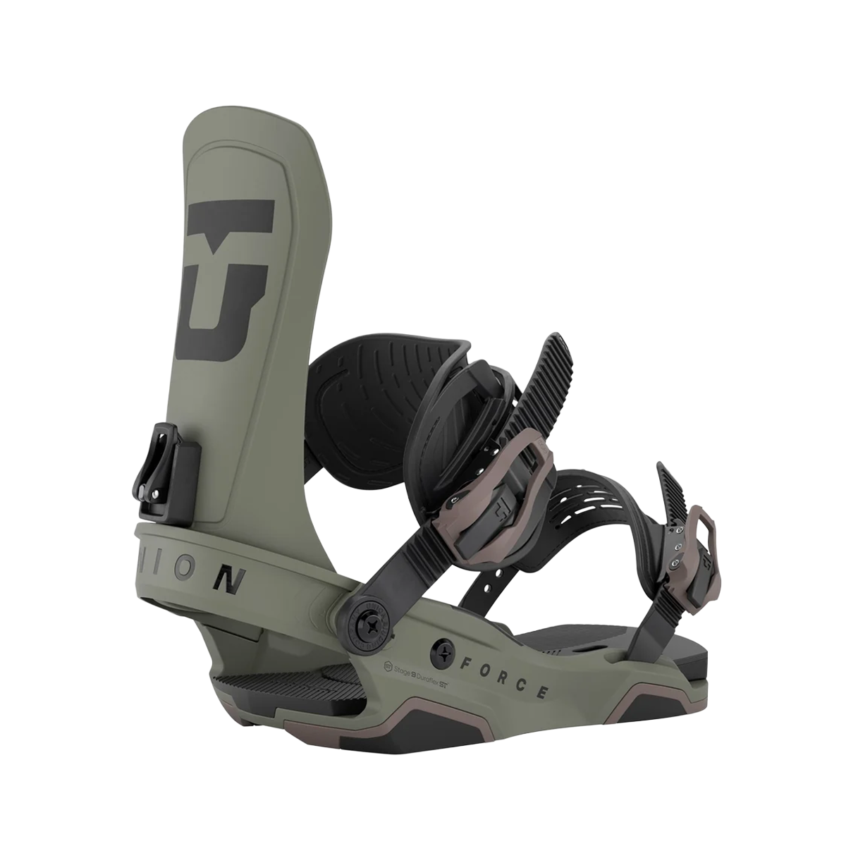 Union 2027 Force Team Snowboard Bindings - Tactical Green