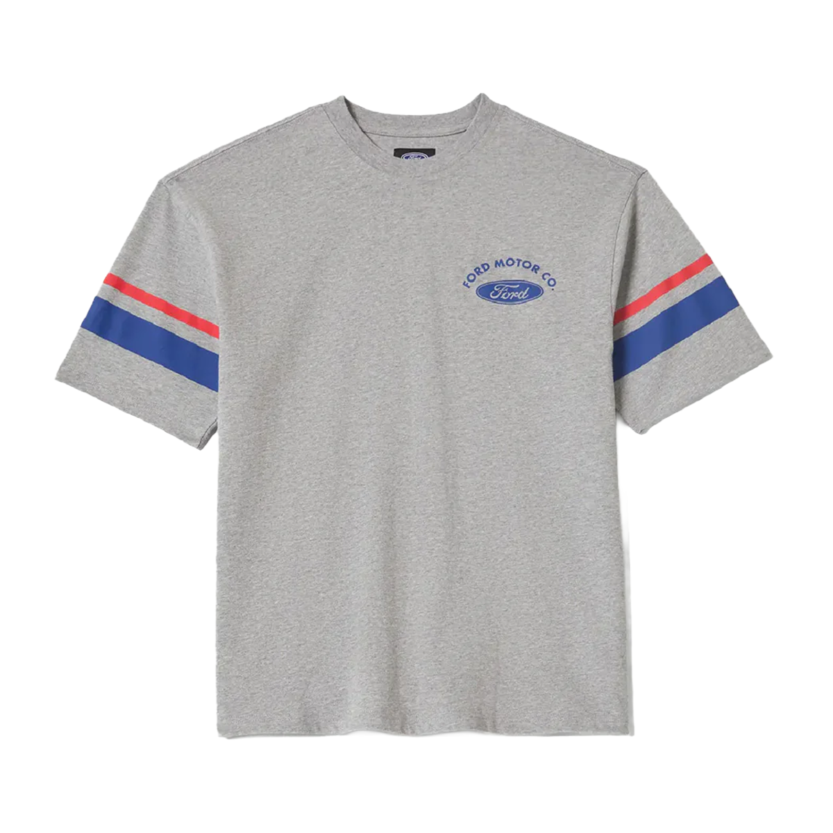 Brixton x Ford Truck Country Jersey T-Shirt - Heather Grey