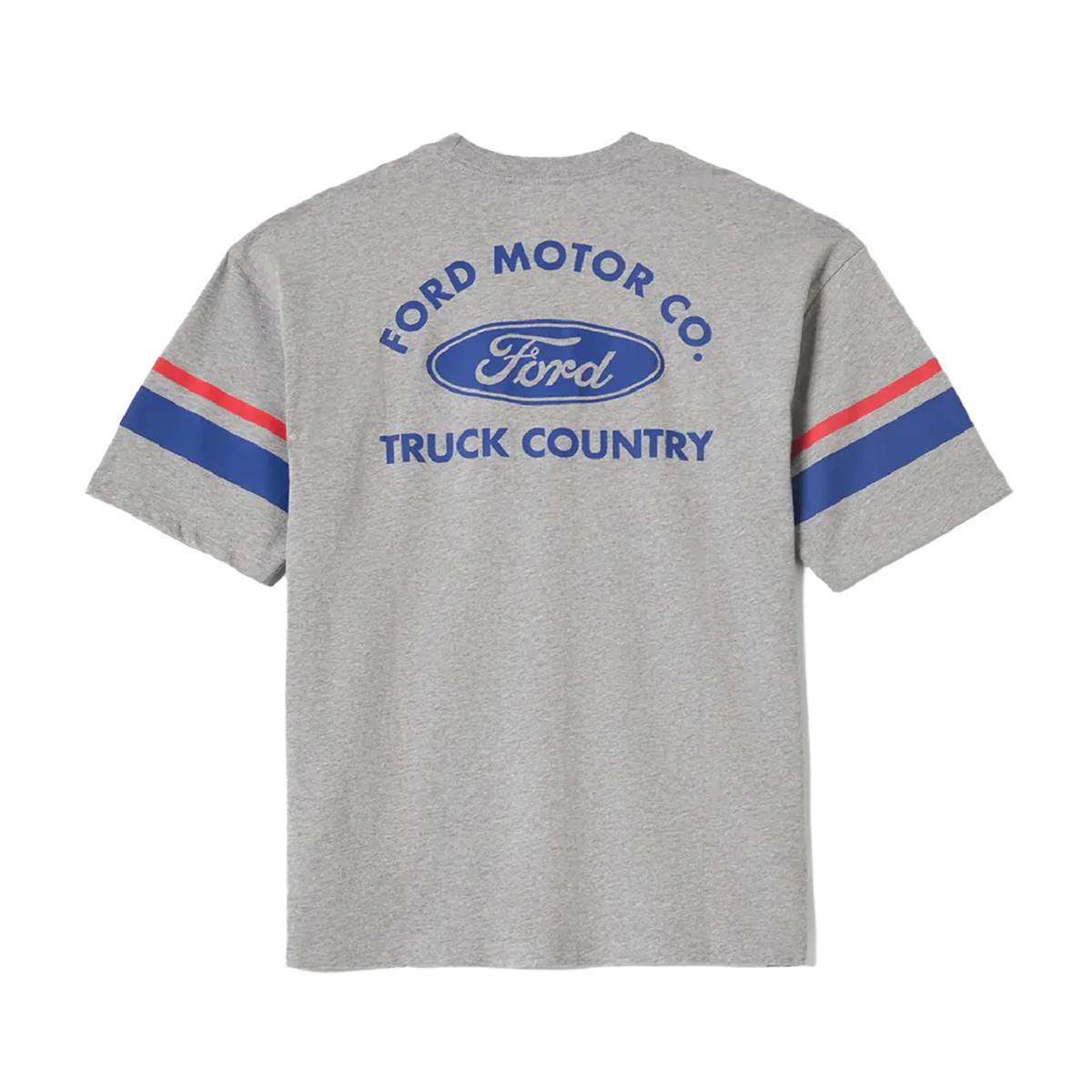 Brixton x Ford Truck Country Jersey T-Shirt - Heather Grey