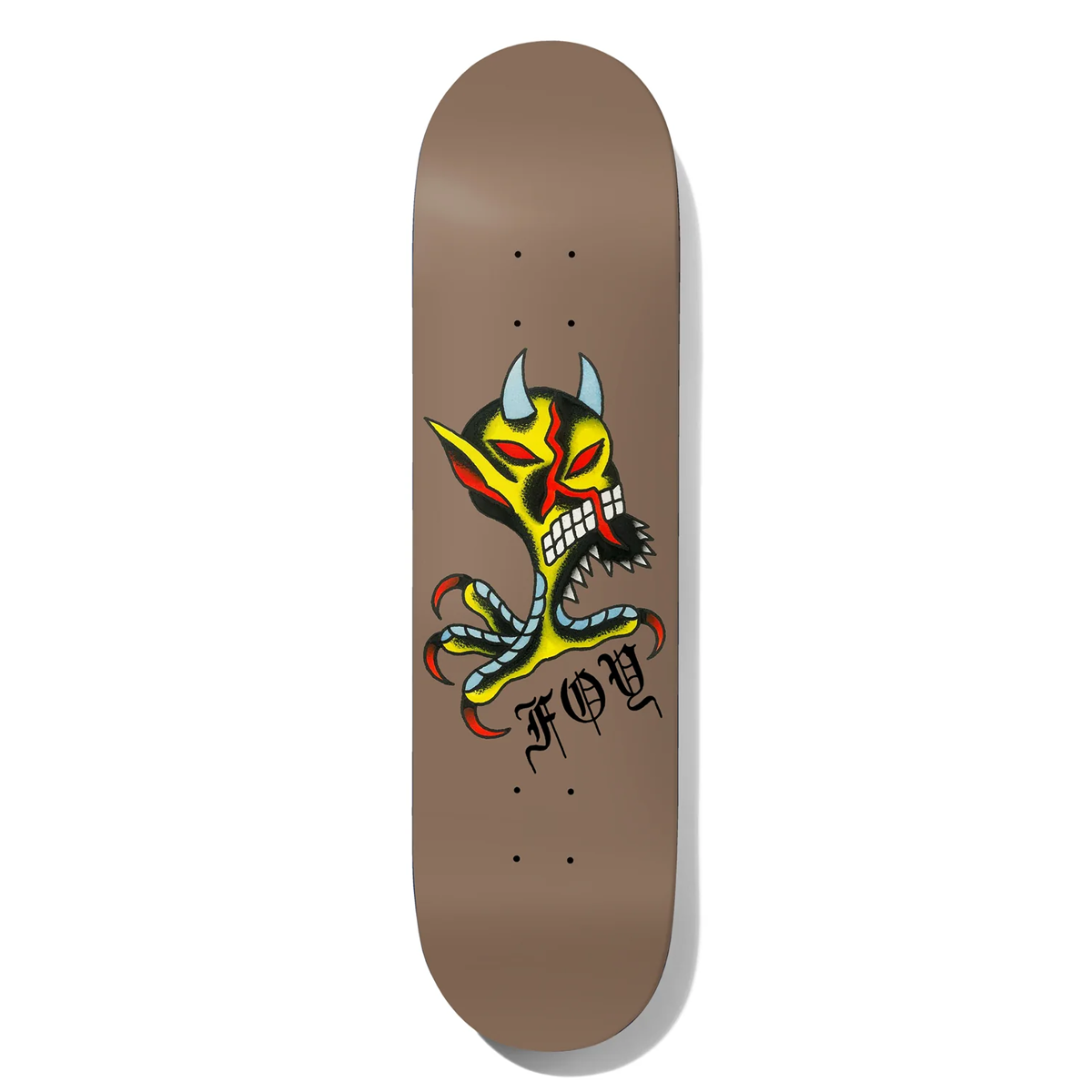 Deathwish Foy Seven Trumpets Skate Deck - 8.0