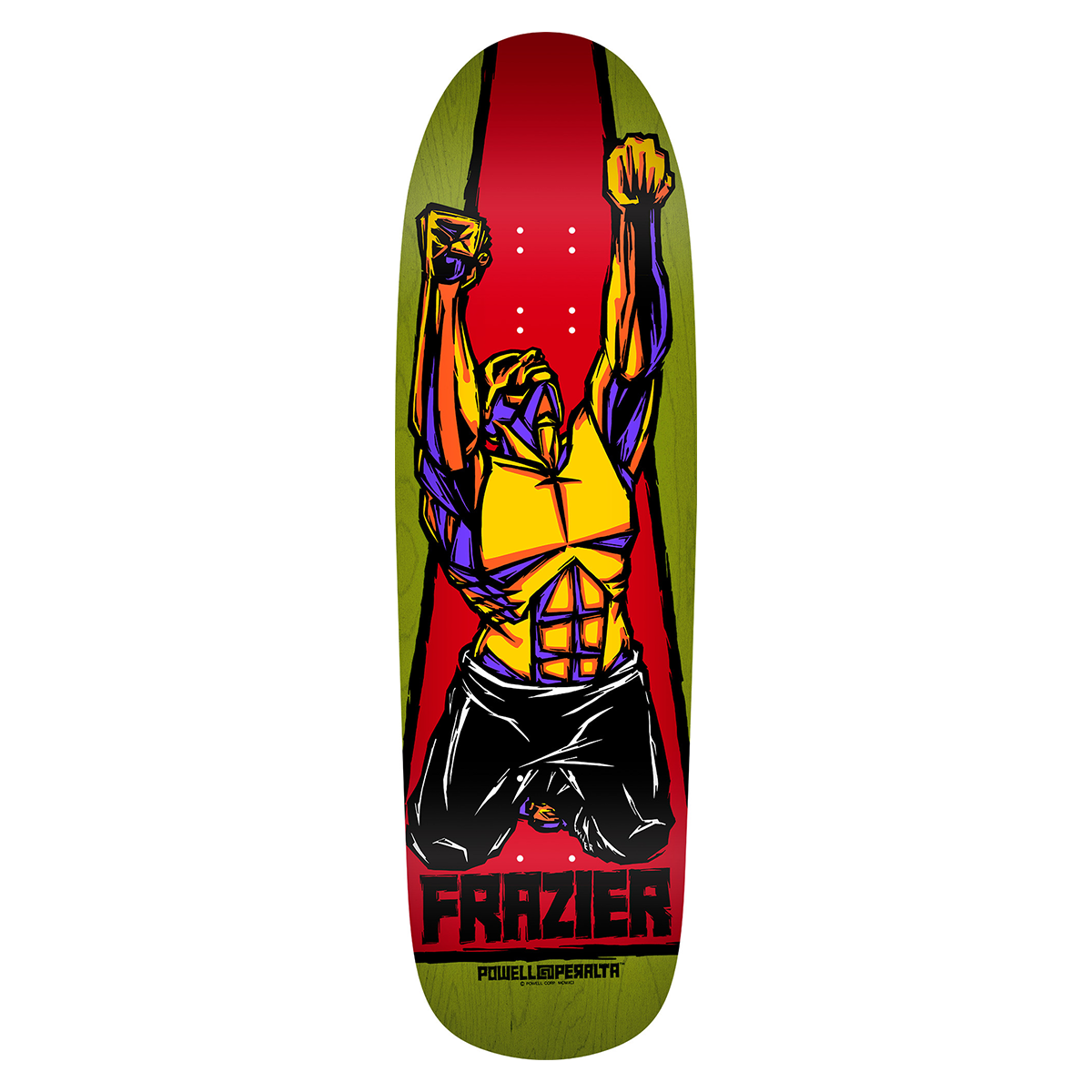 Powell Peralta Mike Frazier Yellow Man 2 Reissue Skate Deck - 9.5