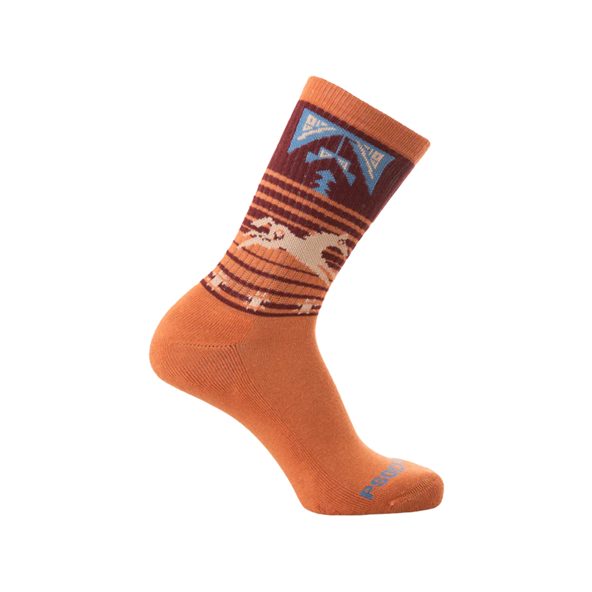 Psockadelic Free At Last Psocks - Orange