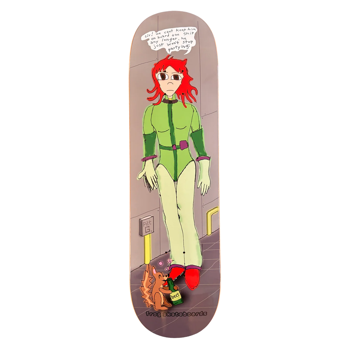 Frog Pat G Party Squirrel Skate Deck - Assorted Sizes