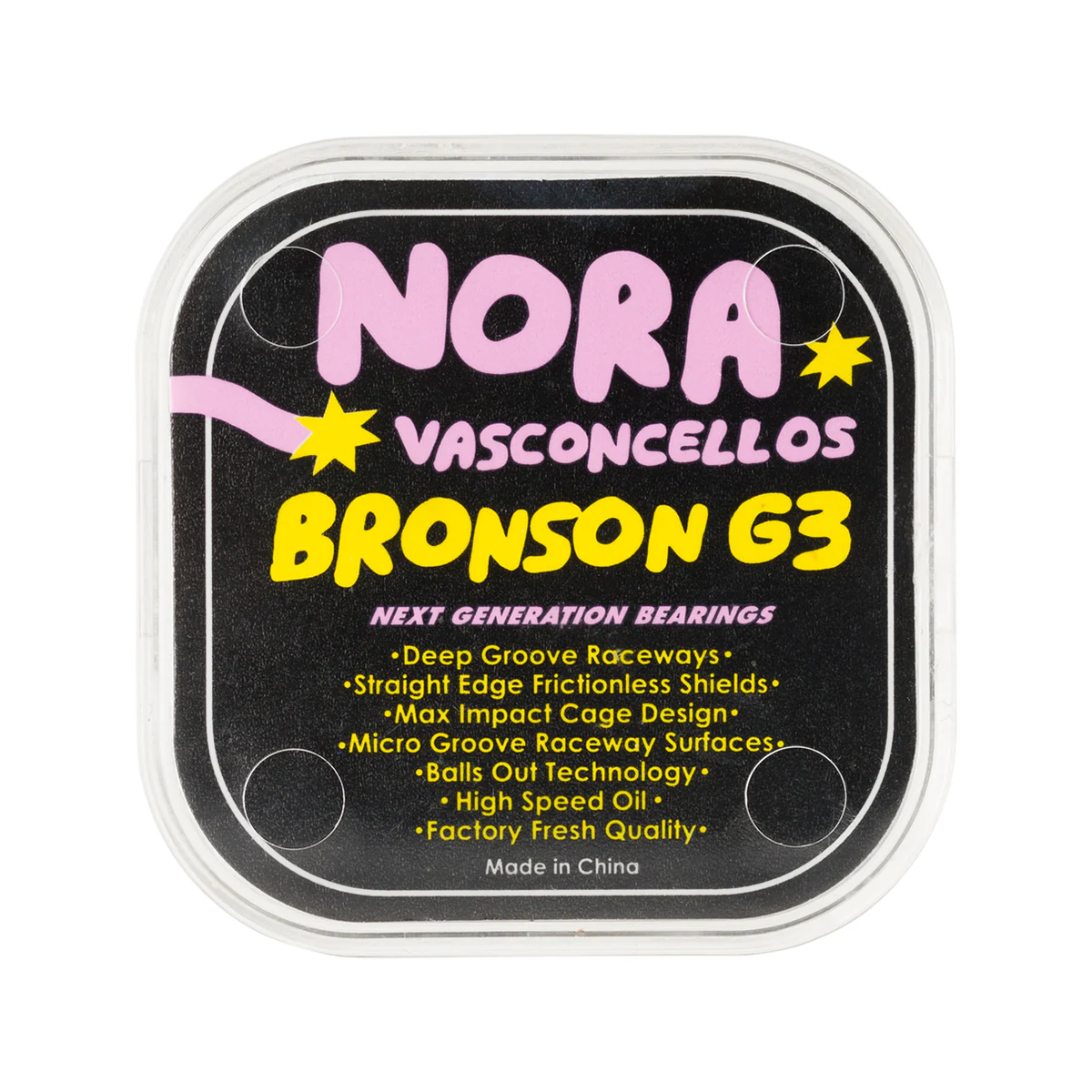 Bronson G3 Nora Vasconcellos Pro Skate Bearings