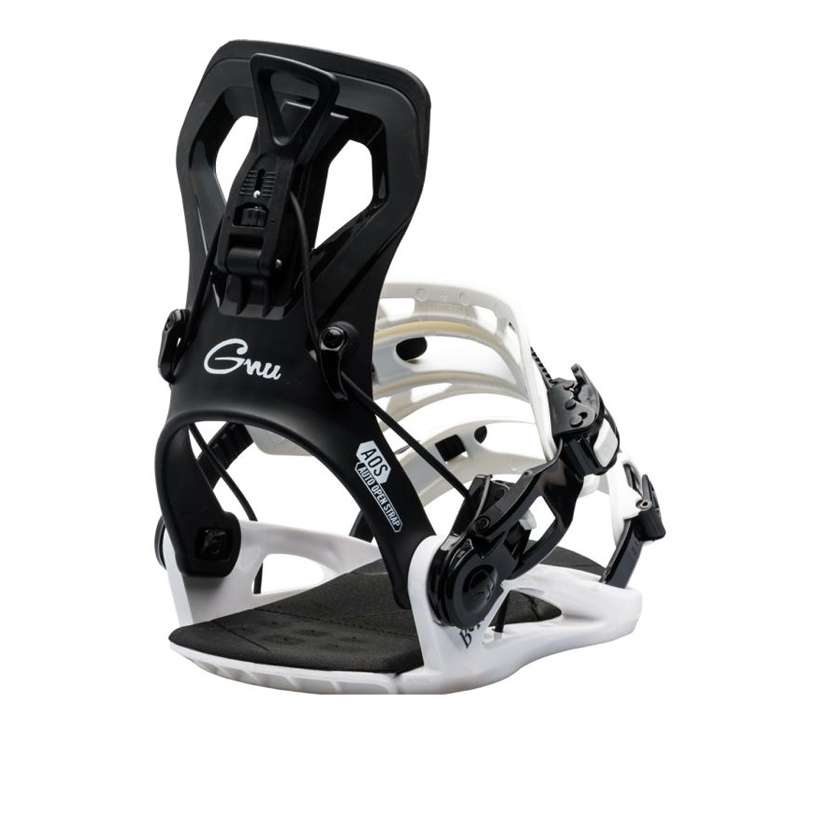 GNU Womens 2024 B-REAL Snowboard Bindings - White