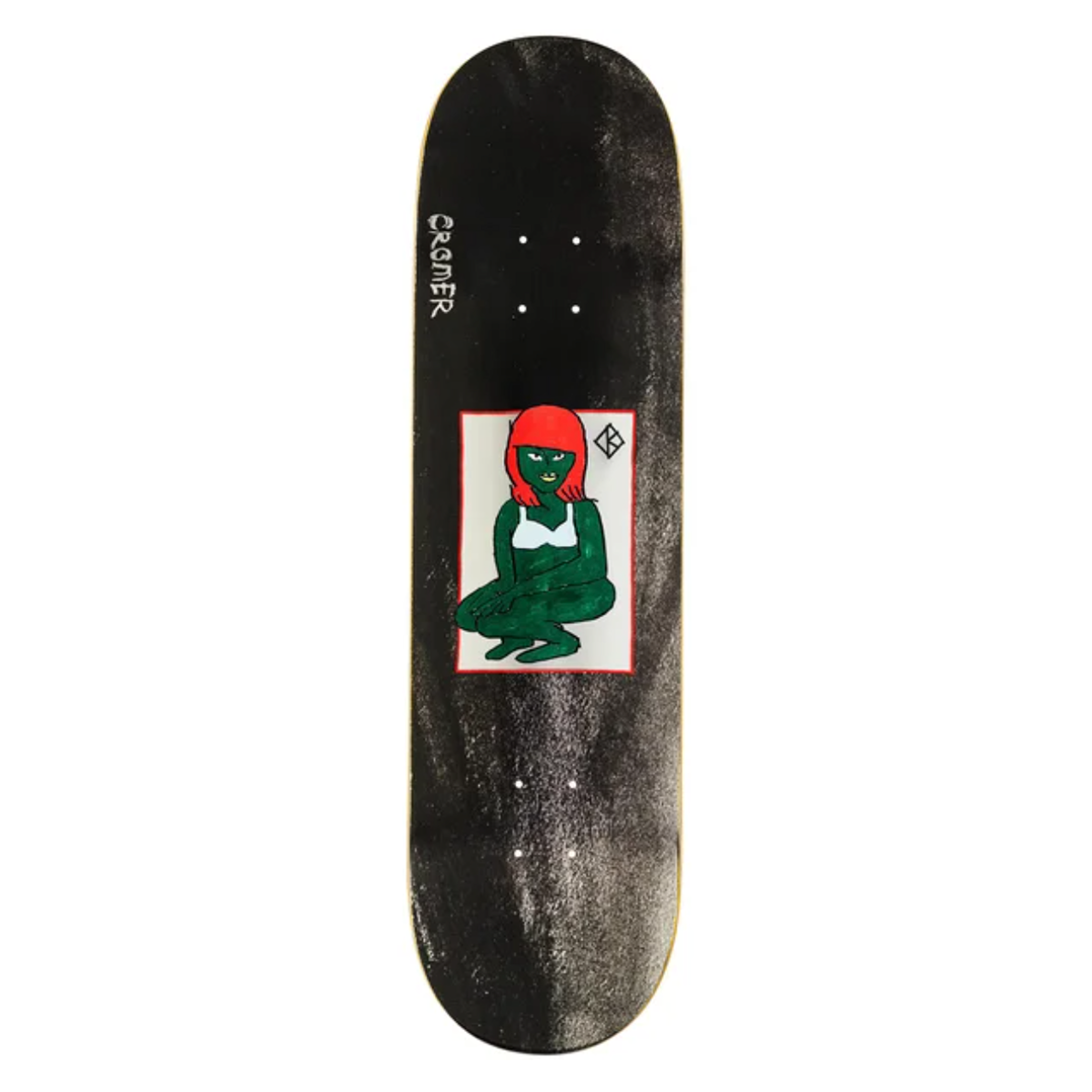 Krooked Cromer GRN Lady DBX Skate Deck - 8.25