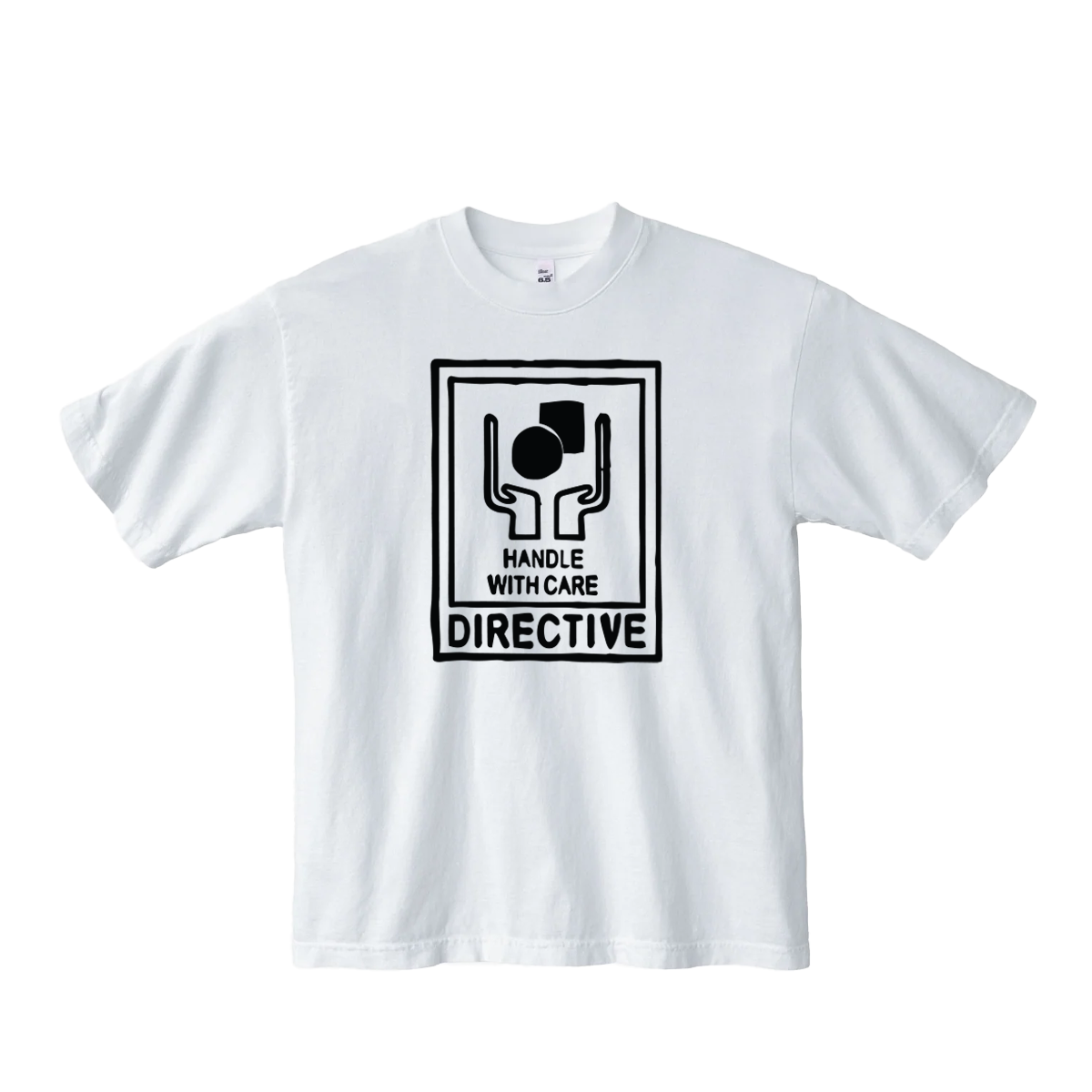 Directive Handle With Care T-Shirt - White