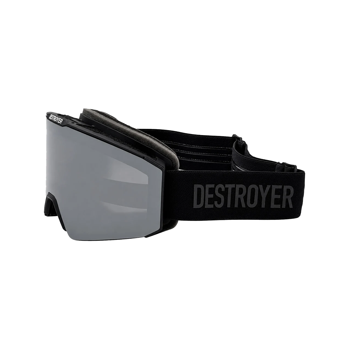 Destroyer Hard Coin Snow Goggles - Wordmark Jet Black
