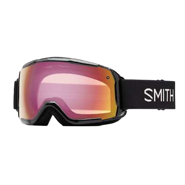 Smith Grom Youth Goggle - Black Red Sensor Mirror