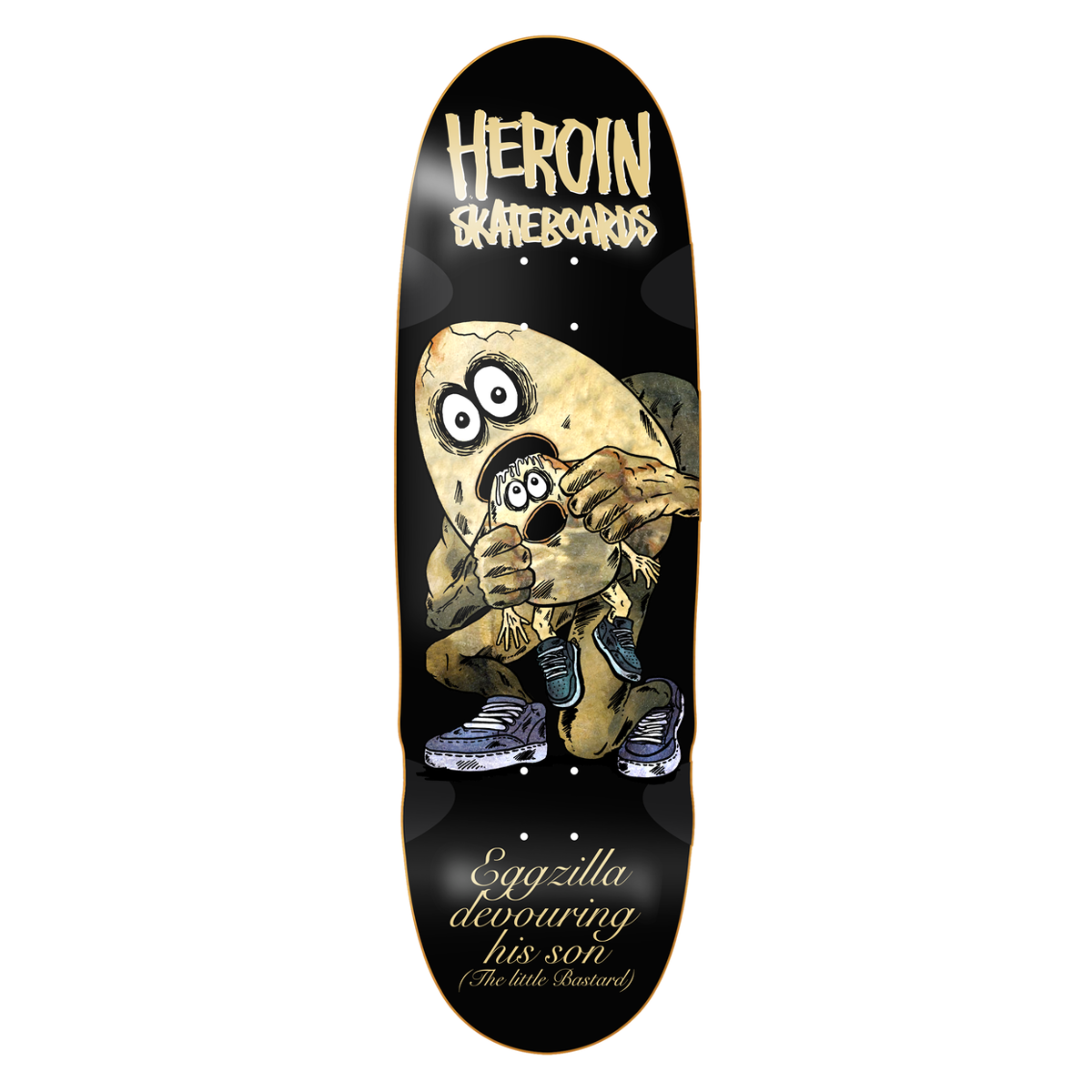 Heroin Egg Eater Skate Deck - 9.75