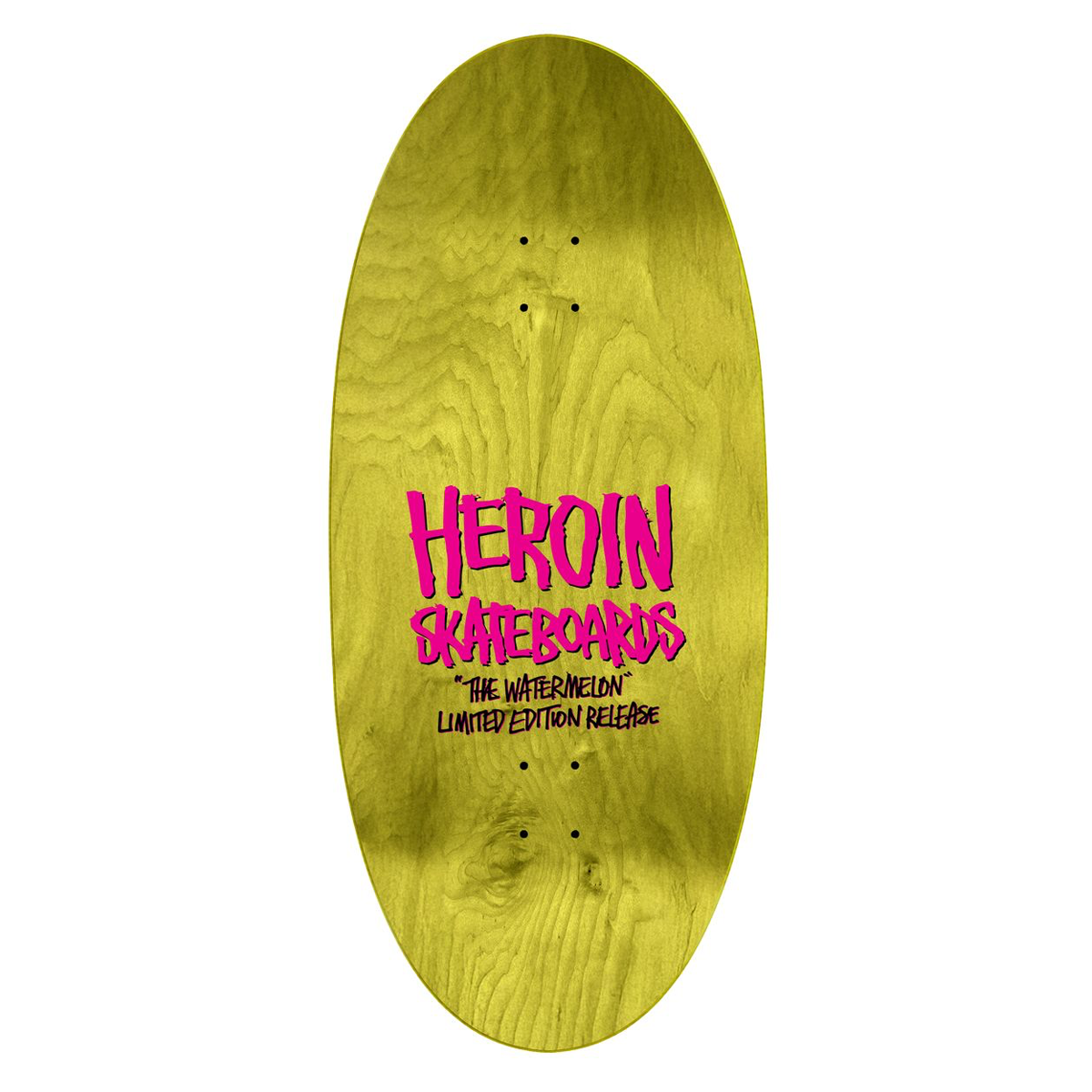 Heroin The Watermelon Skate Deck - 13.5
