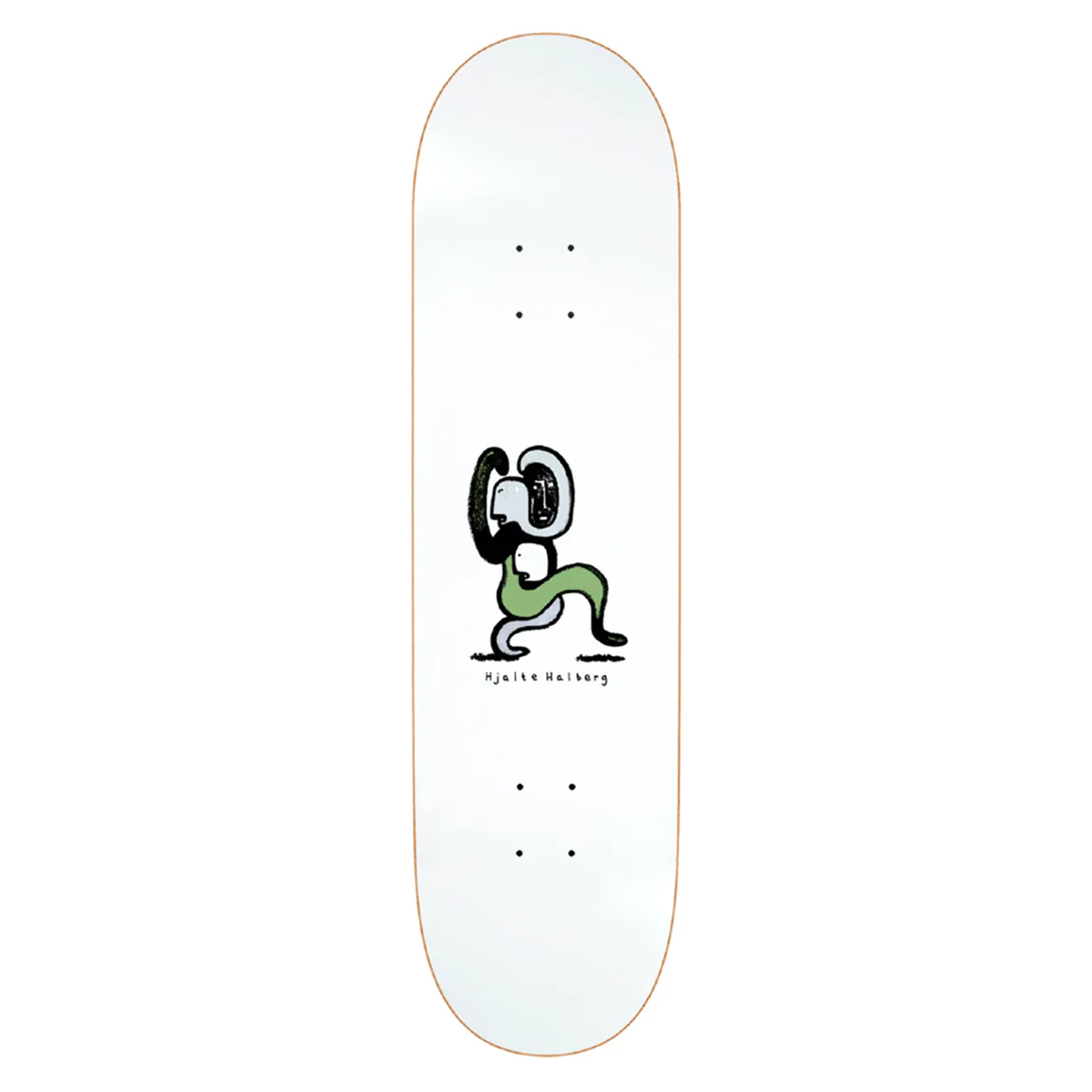 Polar Hjalte Halberg Lurking Skate Deck - 7.875