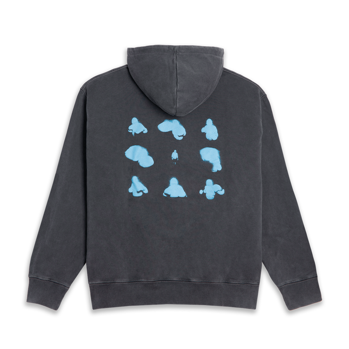Polar Fighting Myself Dave Hoodie - Silver Black