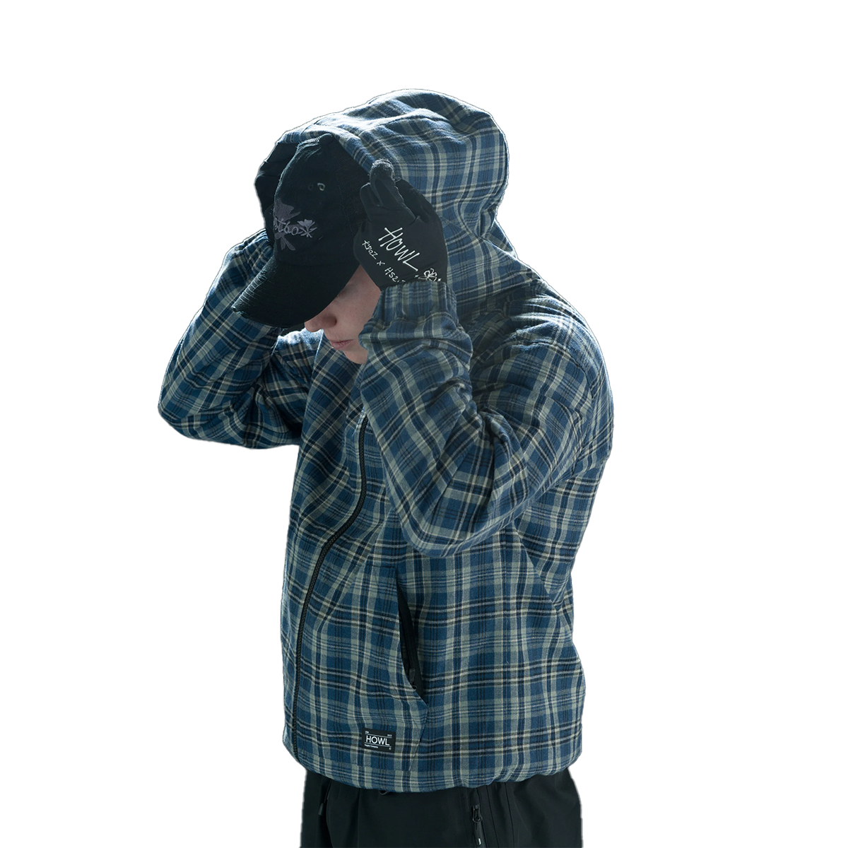 Howl Flannel Hoody - Plaid