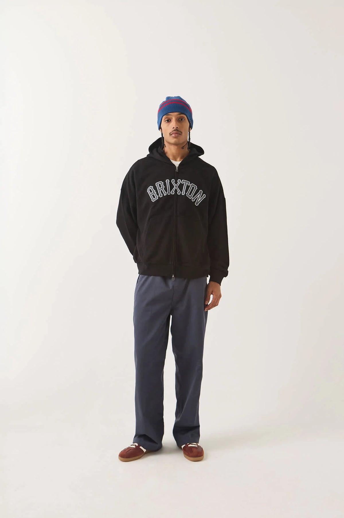 Brixton Trademark Chino Pant - Washed Navy
