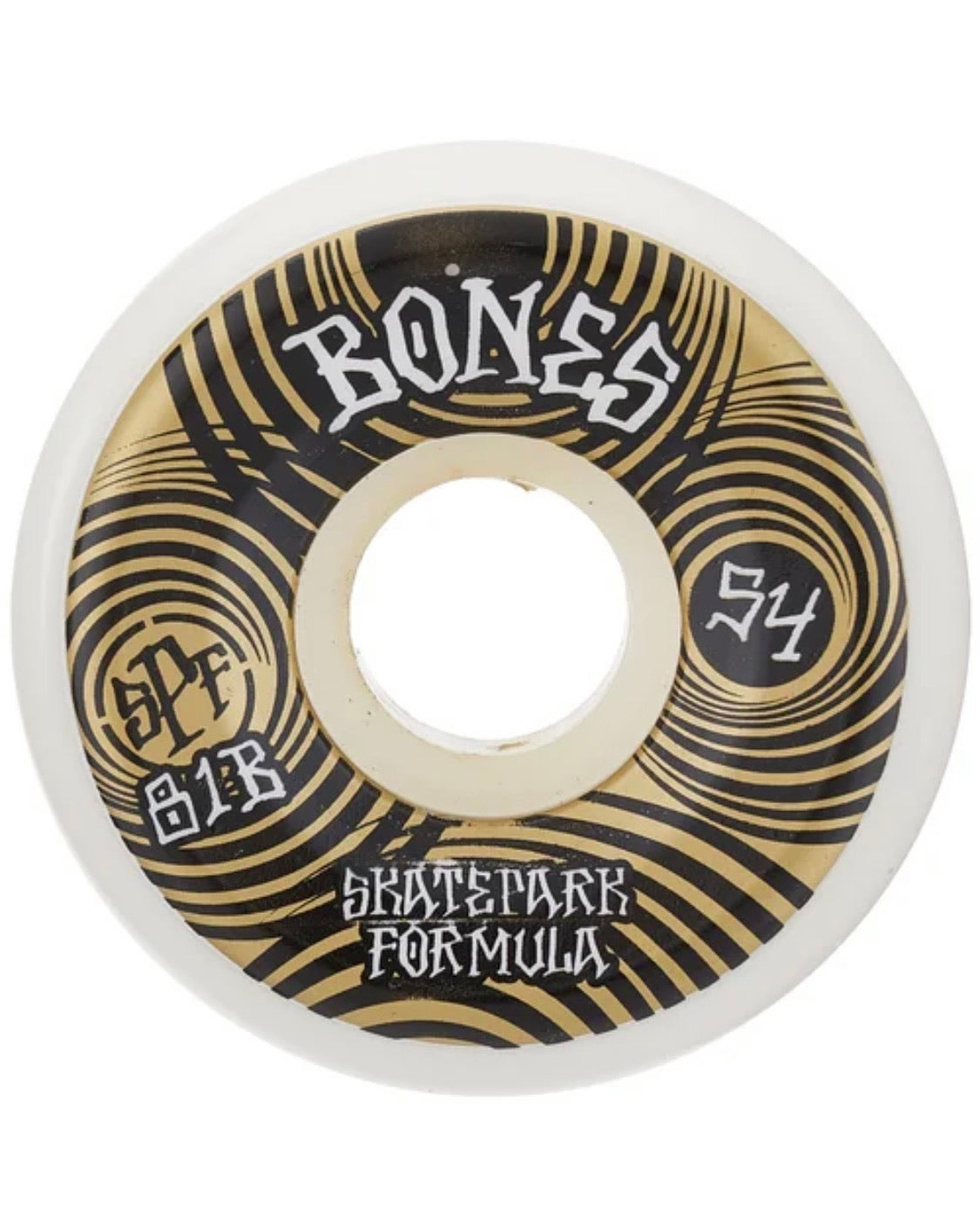 Bones SPF Ripples P5 Sidecuts Wheels 81b White - Assorted Sizes