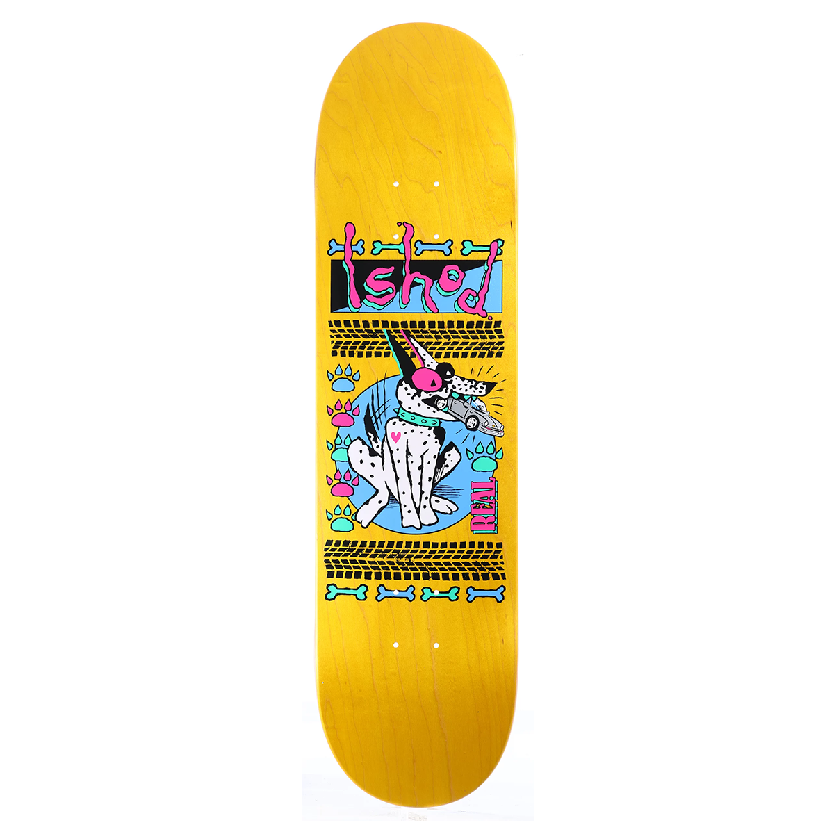 Real Ishod Rude Twin Tail Skate Deck - 8.25