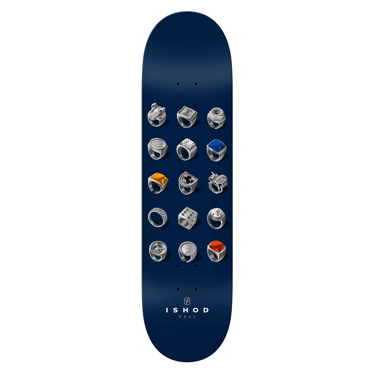 Real Ishod Jeweler Twin Tail Skate Deck - 8.5