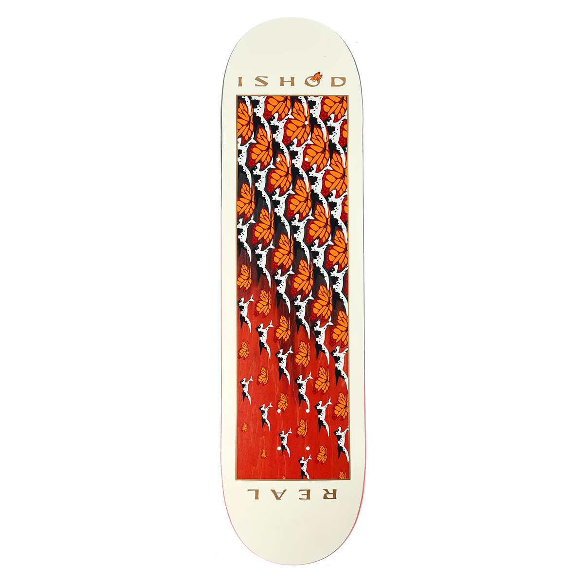 Real Ishod Metamorphosis Slick Twin Tail Skate Deck - 8.3