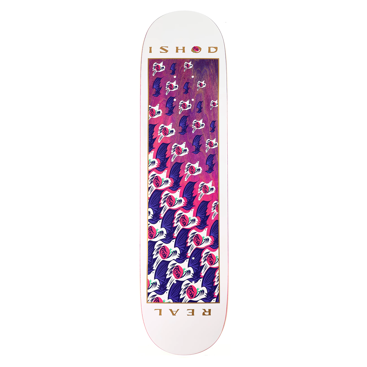 Real Ishod Metamorphosis Twin Tail Skate Deck - 8.0