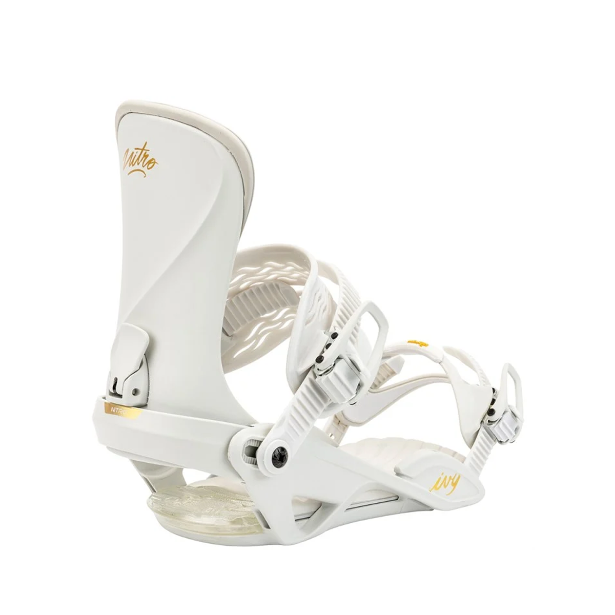 Nitro Women's 2025 Ivy Snowboard Bindings - Off-White