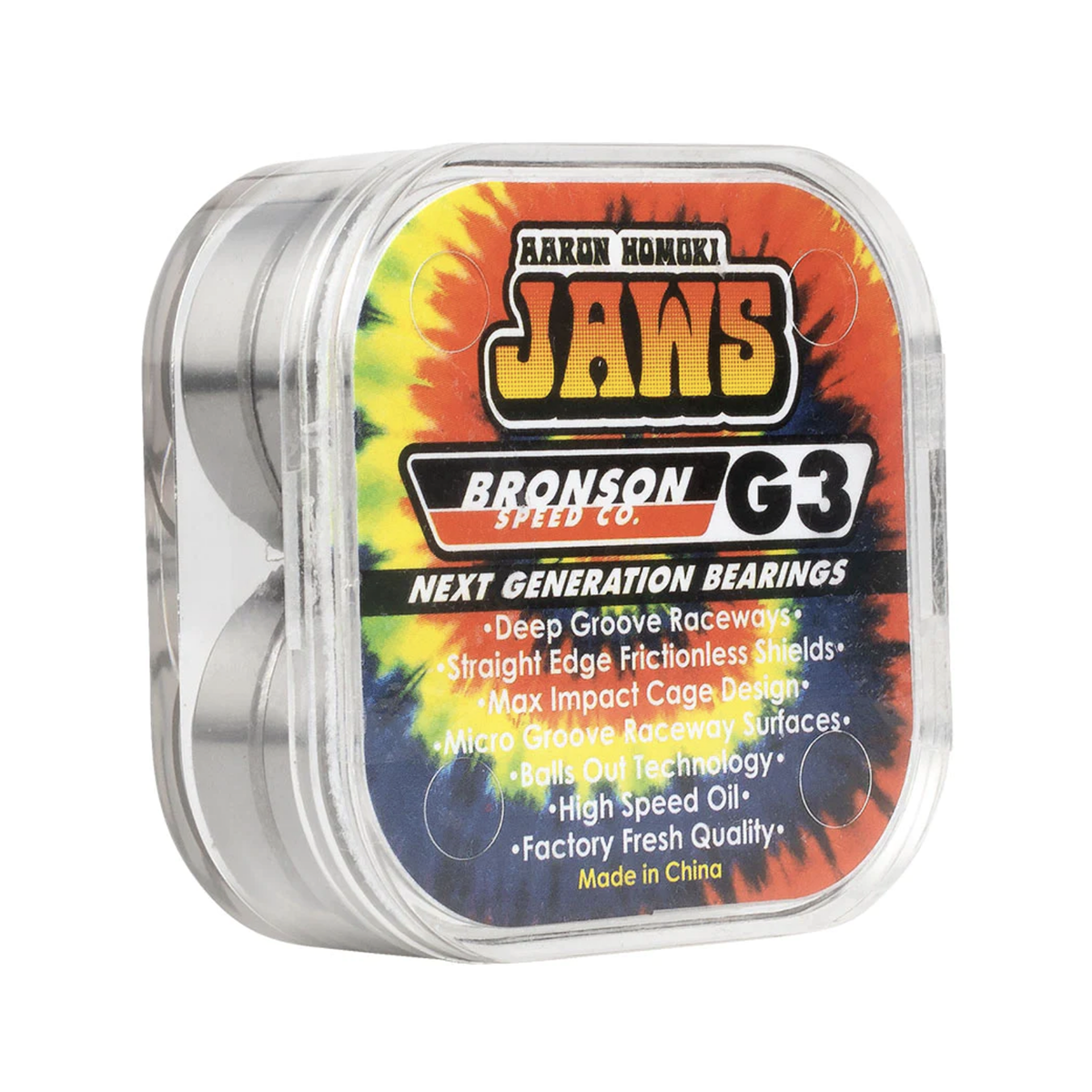 Bronson G3 Aaron JAWS Homoki Pro Skate Bearings