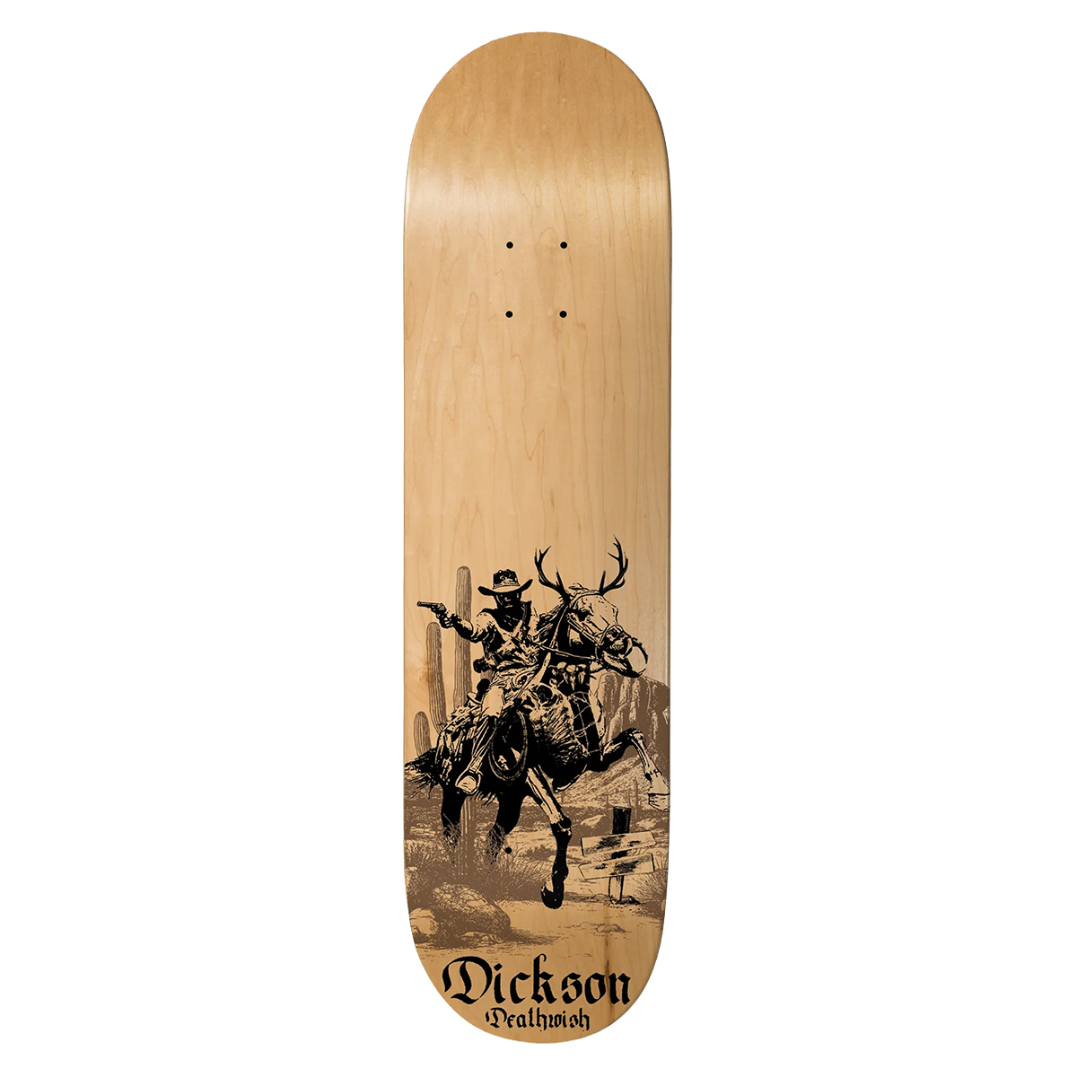 Deathwish Jon Dickson Hunt Skate Deck - 8.25