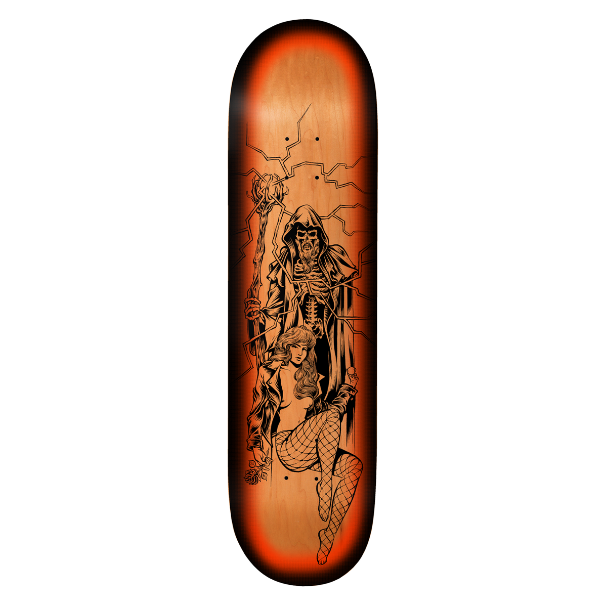 Deathwish Jon Dickson Red Dawn Skate Deck - 8.25