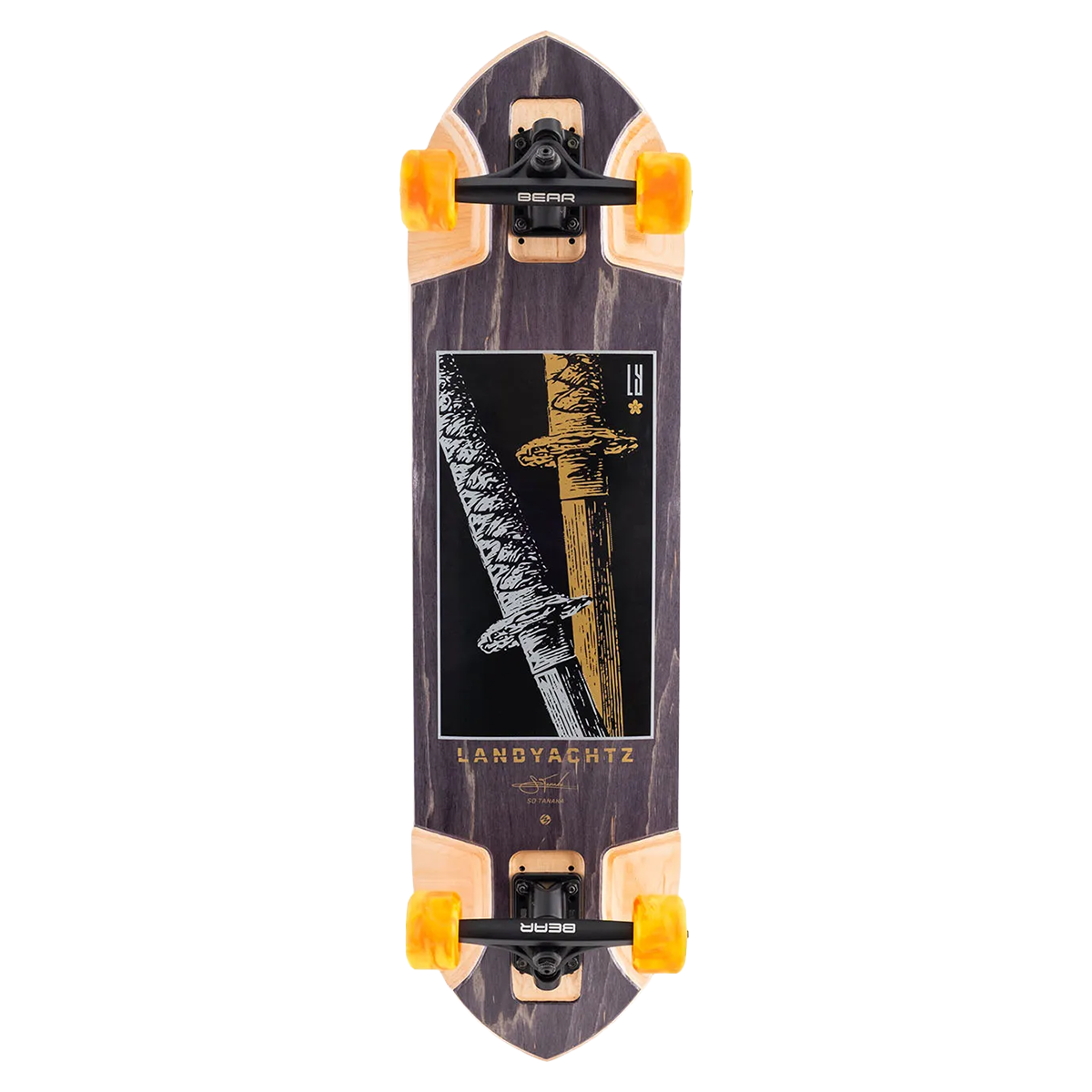 Landyachtz Katana Black Longboard Complete - 34