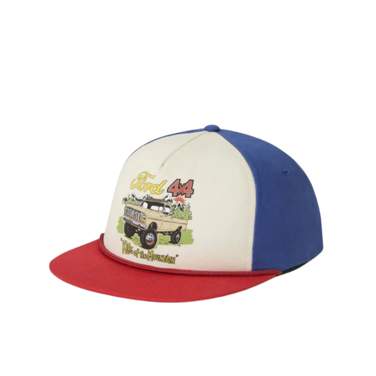 Brixton x Ford King Of The Mountains HP Snapback Hat - Multi