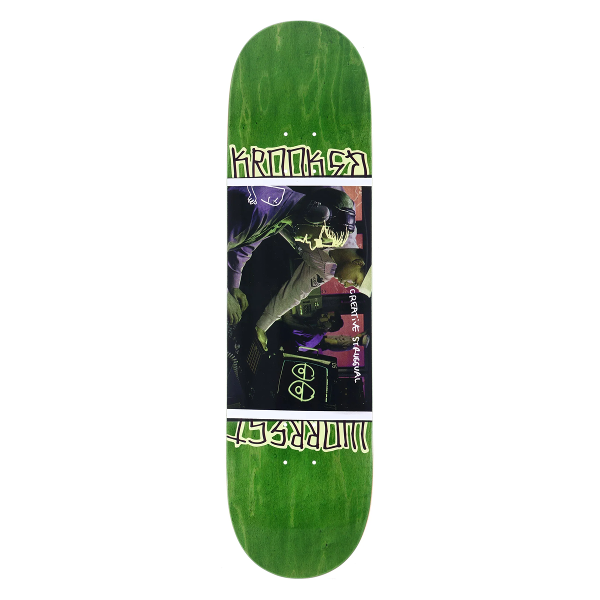 Krooked Worrest Struggual DBX Skate Deck - 8.25