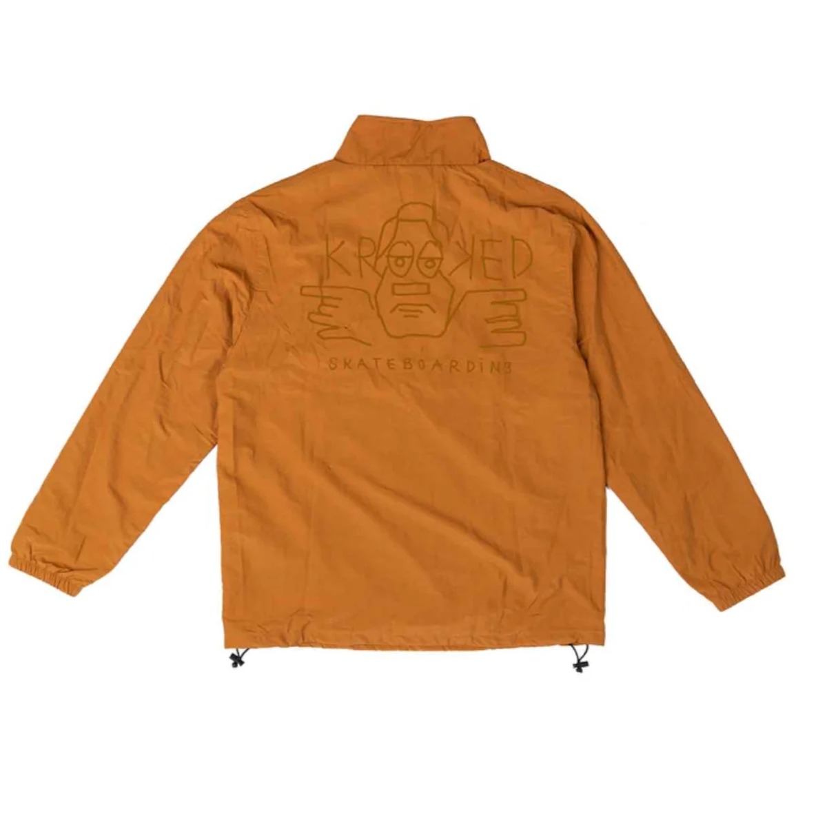 Krooked Arketype Raw Track Jacket - Khaki
