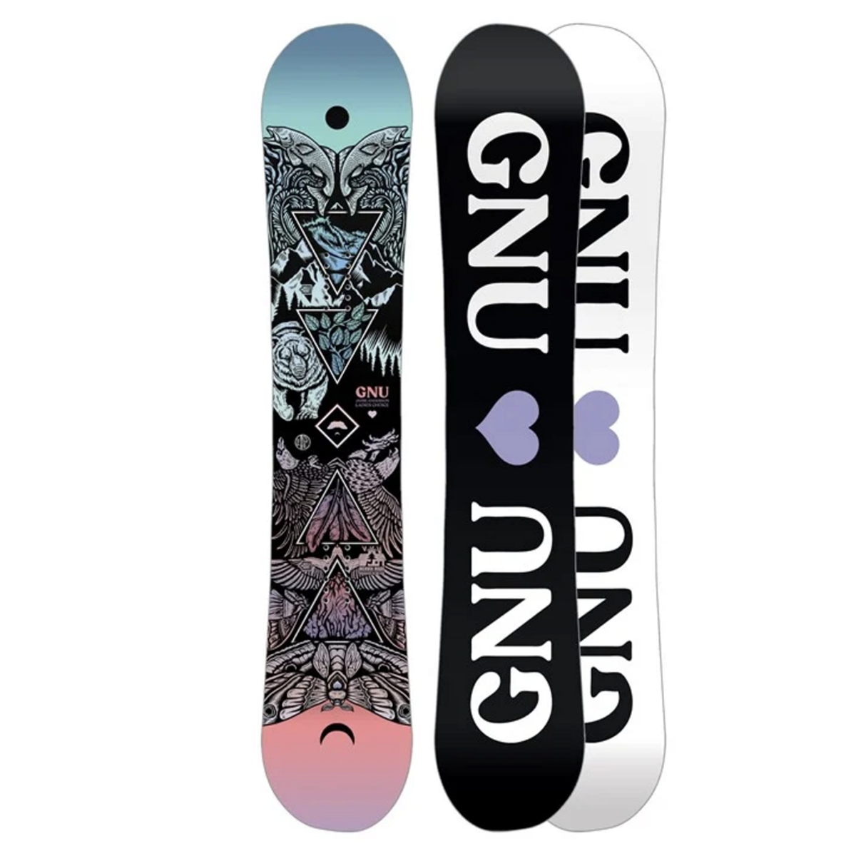 GNU 2024 Women's Ladies Choice Snowboard - Assorted Sizes