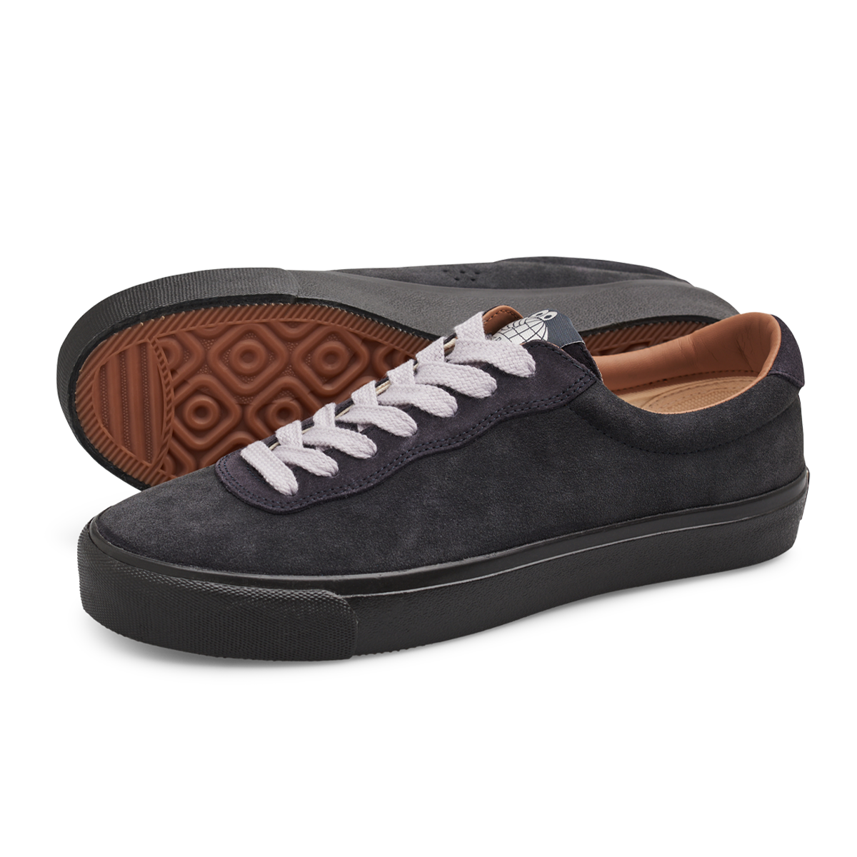 Last Resort AB VM001 Lo Suede Shoes - Grape Magnet / Black