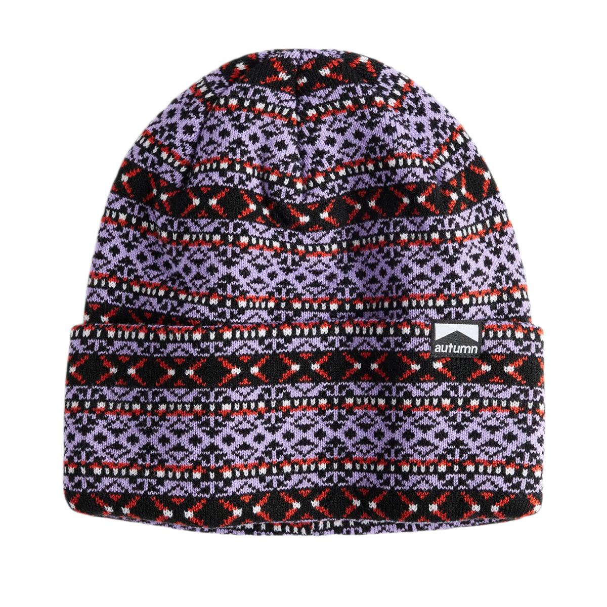 Autumn Heritage Beanie - Lavender