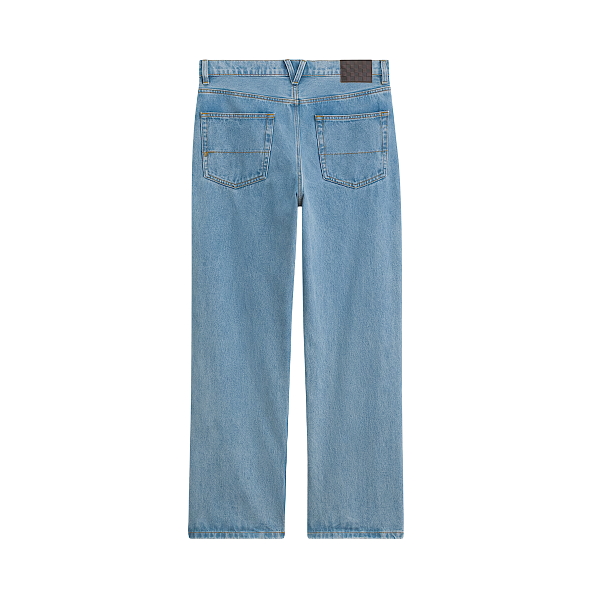 Vans Check-5 Loose Denim Pants - Stonewash Blue
