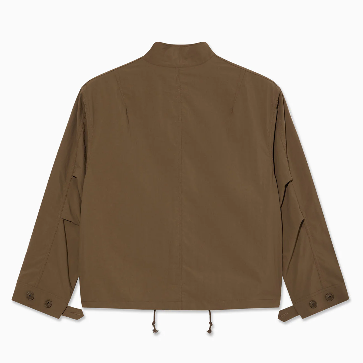 Last Resort Cropped Parka - Brown Khaki