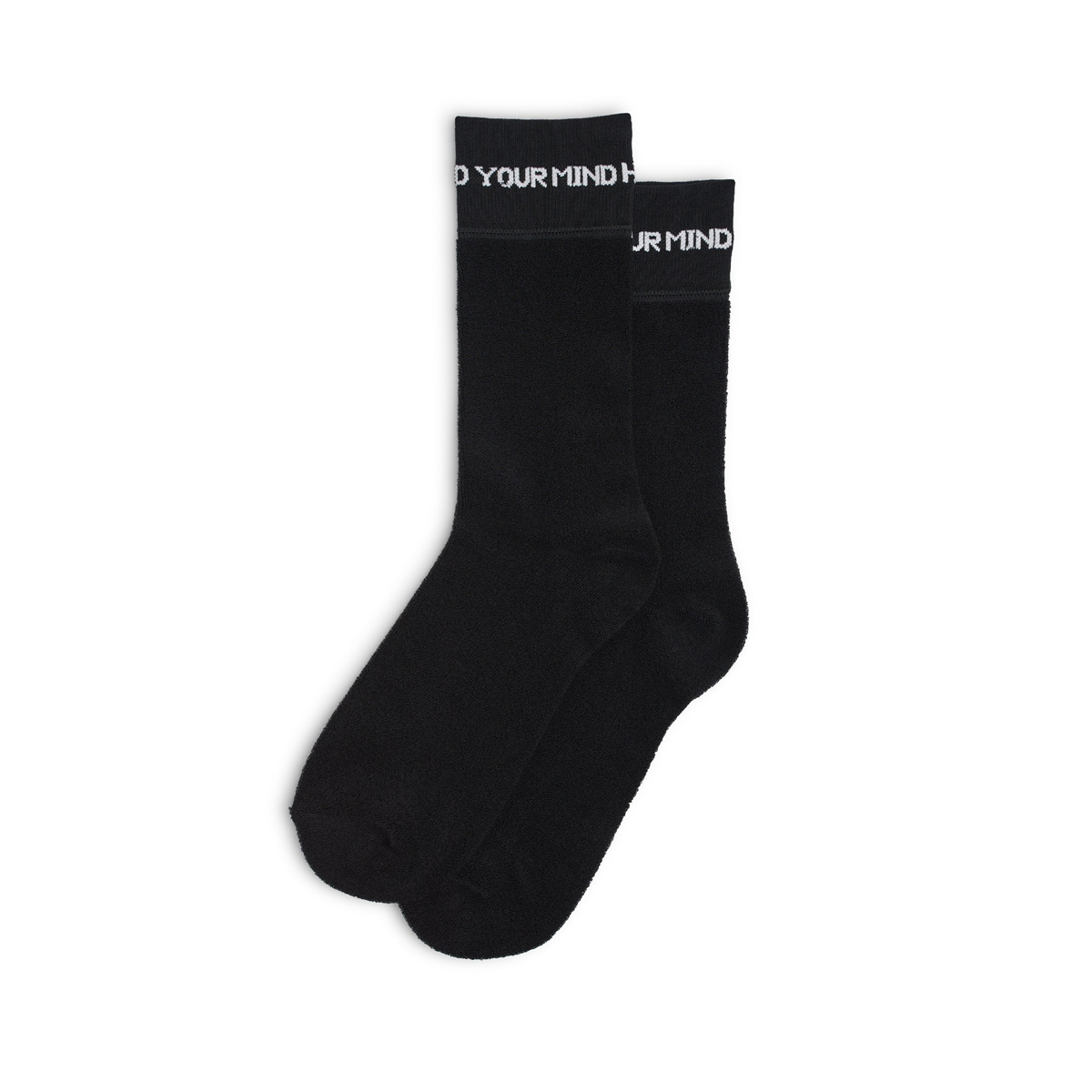 Last Resort AB Reverse Terry Sock - Black