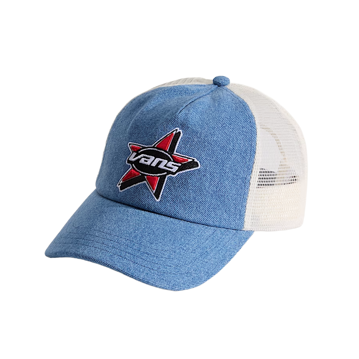 Vans Marked Jockey Trucker Hat - Stonewash Blue