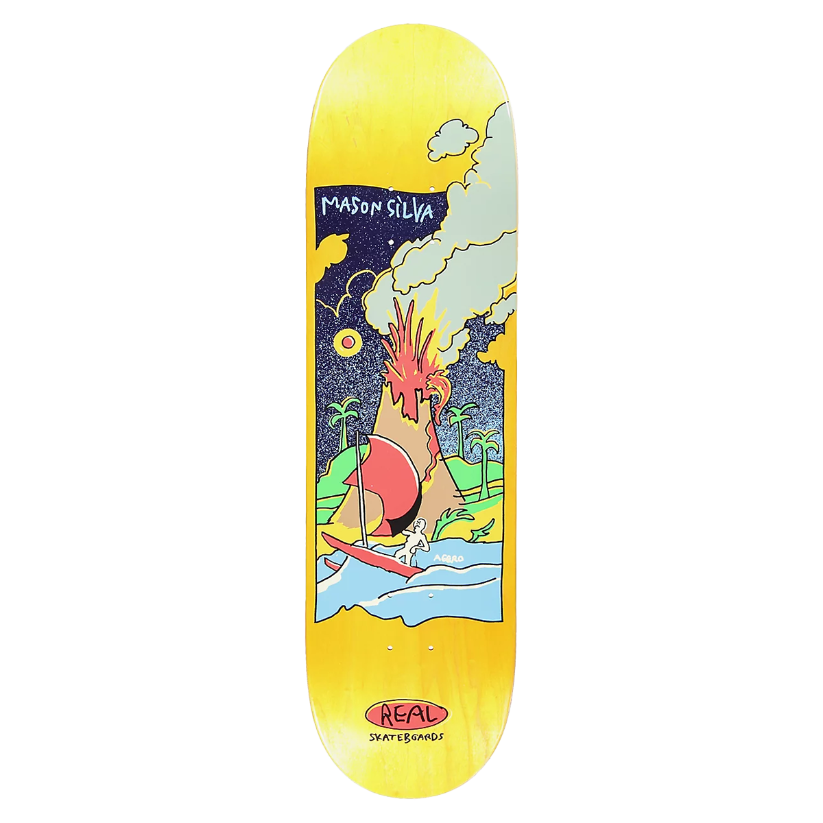 Real Mason Volcano Skate Deck - 8.38