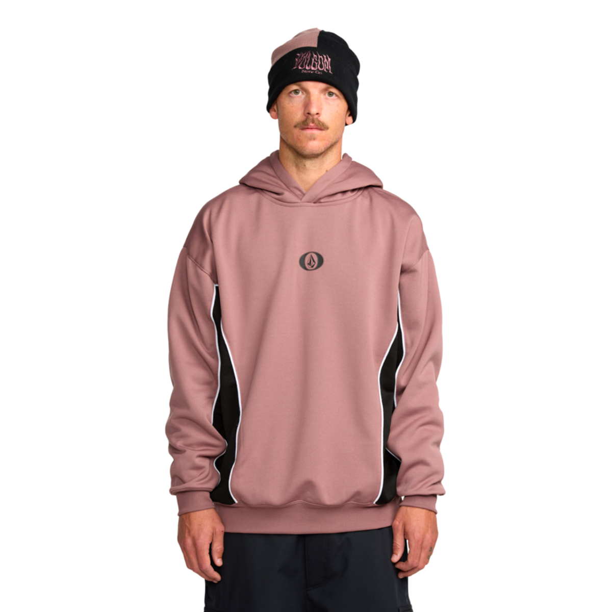 2026 SAMPLE Volcom Vital Hydro Pullover Hoodie - Mauve
