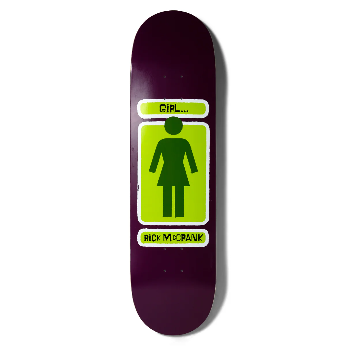 Girl McCrank Hand Shakers Skate Deck - 8.5