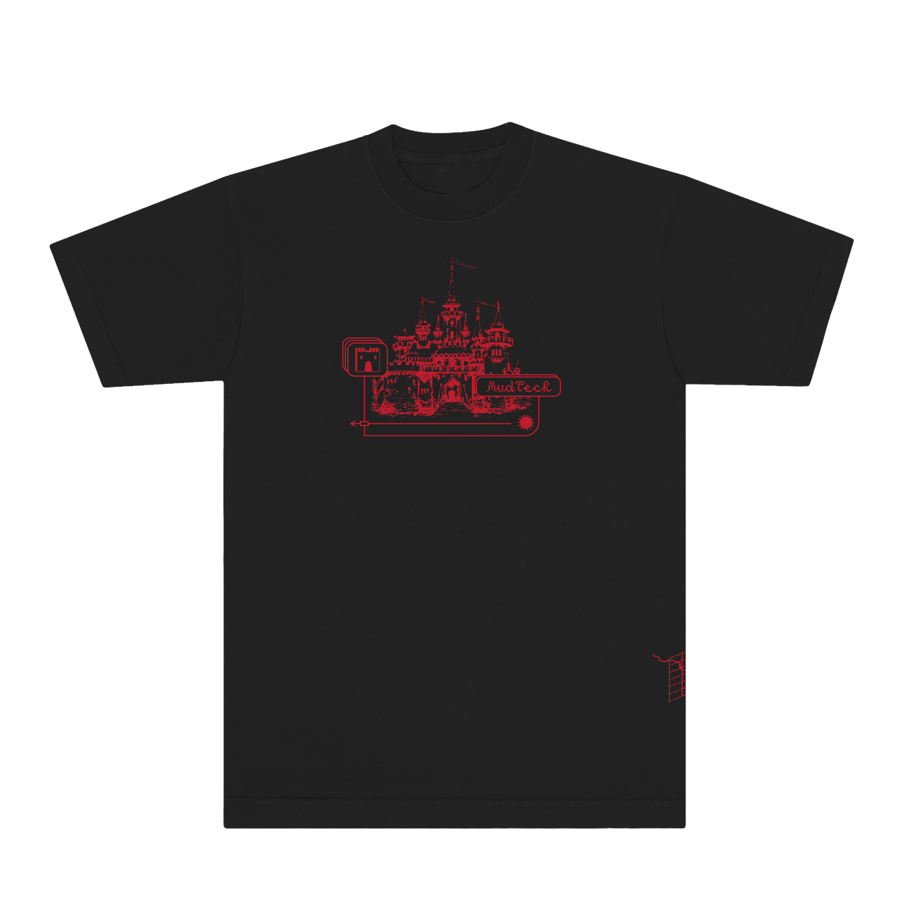 Mud Castle Tech T-Shirt - Black