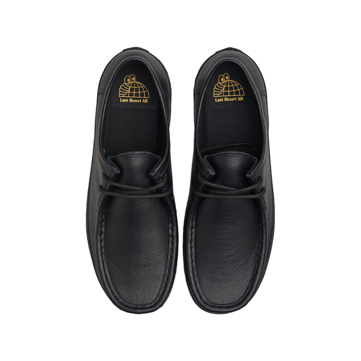 Last Resort AB VM006 Moc Lo Leather Shoes - Black / Black