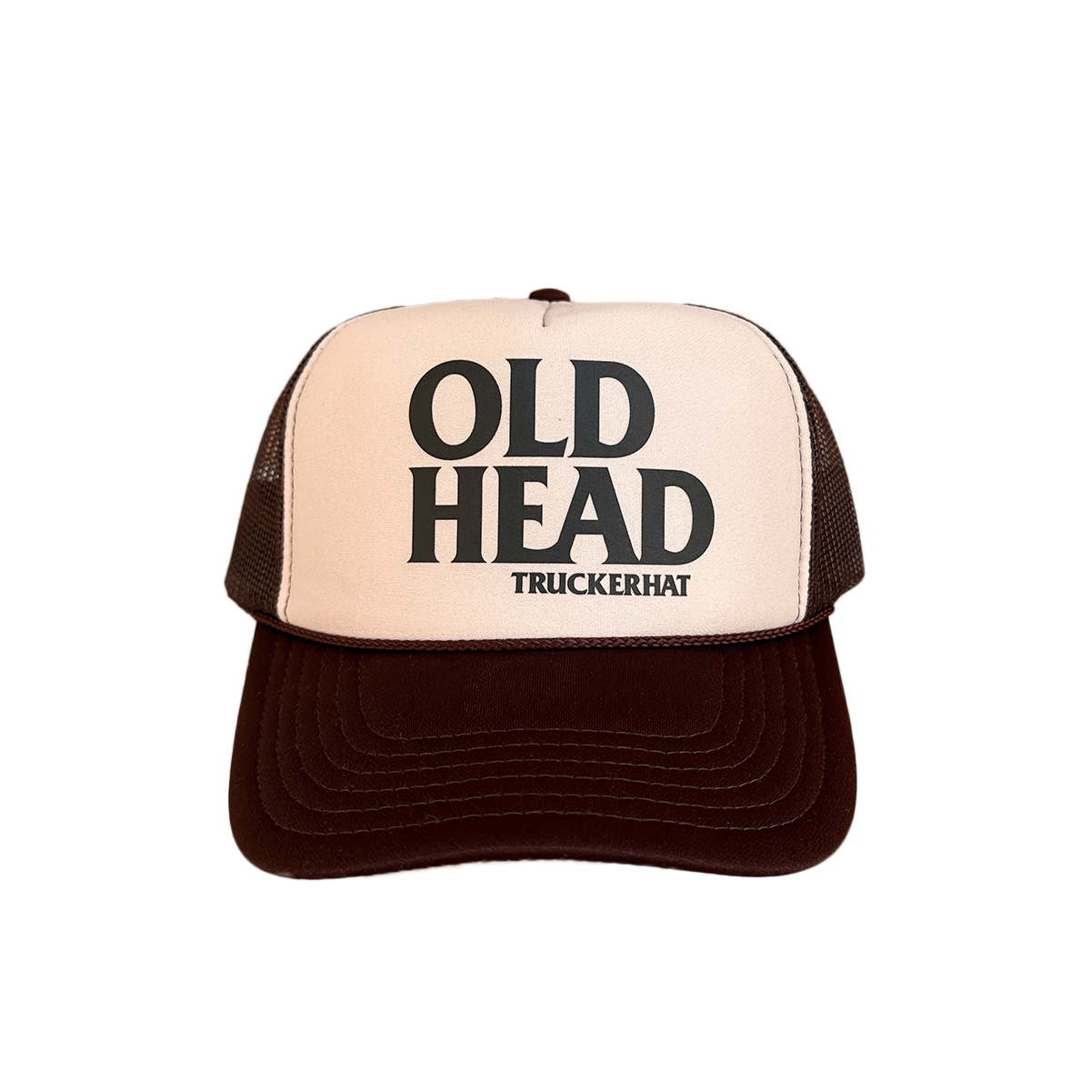 Mud Old Head Trucker Hat - Brown/Tan
