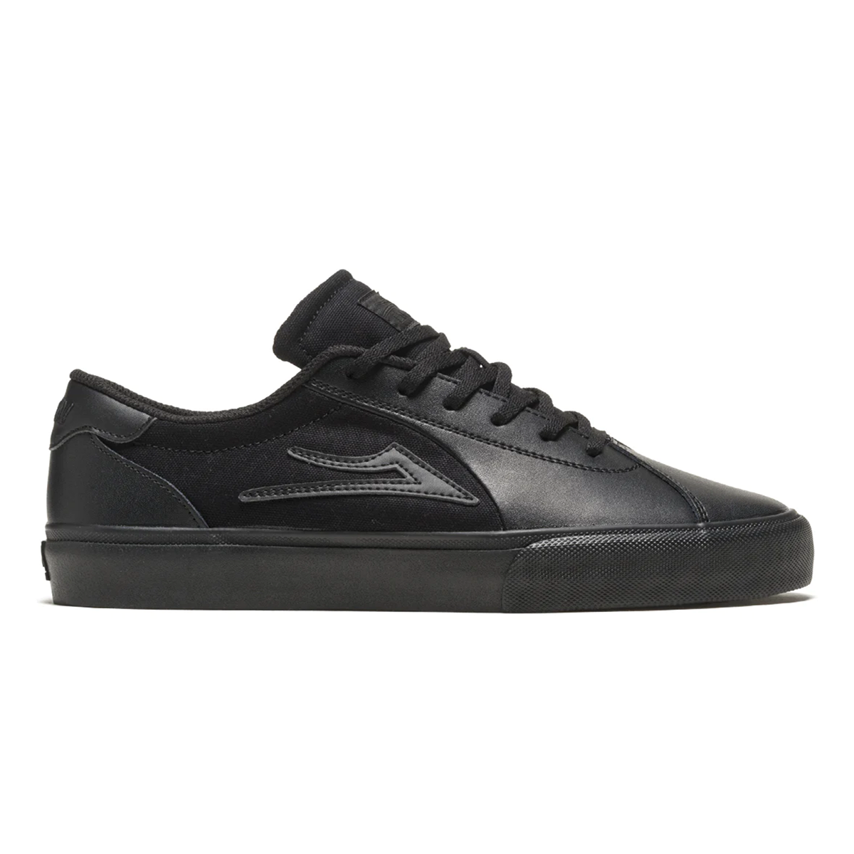 Lakai Flaco II Shoes - Black/Black Leather