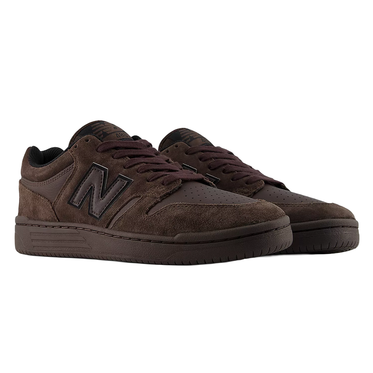 New Balance Numeric 480 Shoes - Chocolate Brown
