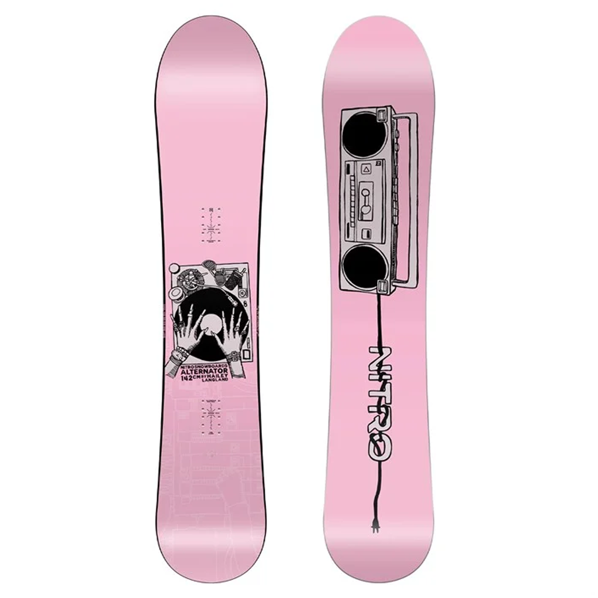 Nitro x Hailey Alternator Women's Snowboard - 149
