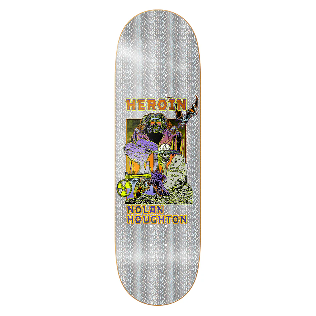 Heroin Nolan Houghton Hellscape Skate Deck - 9.5