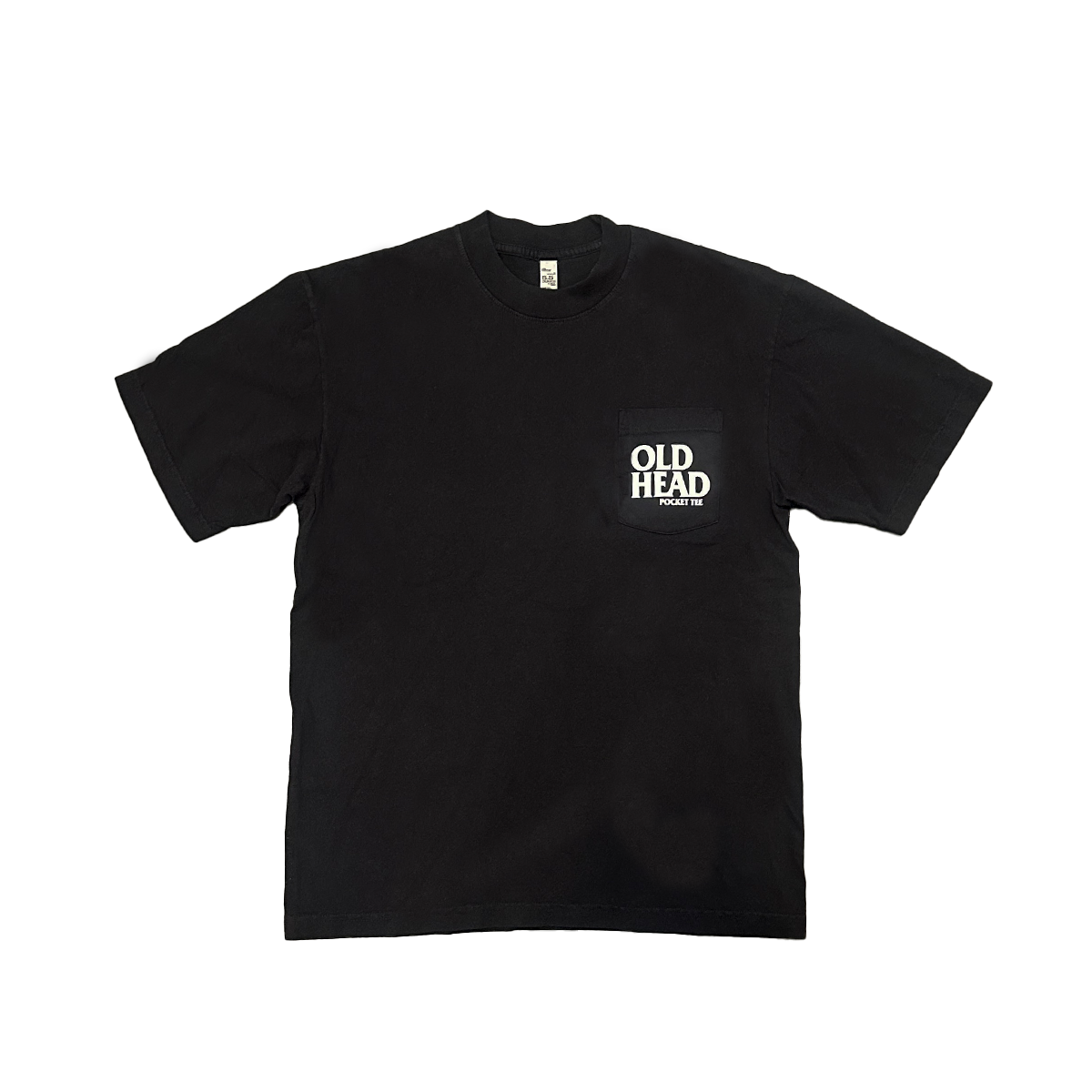 Mud Old Head Pocket T-Shirt - Black